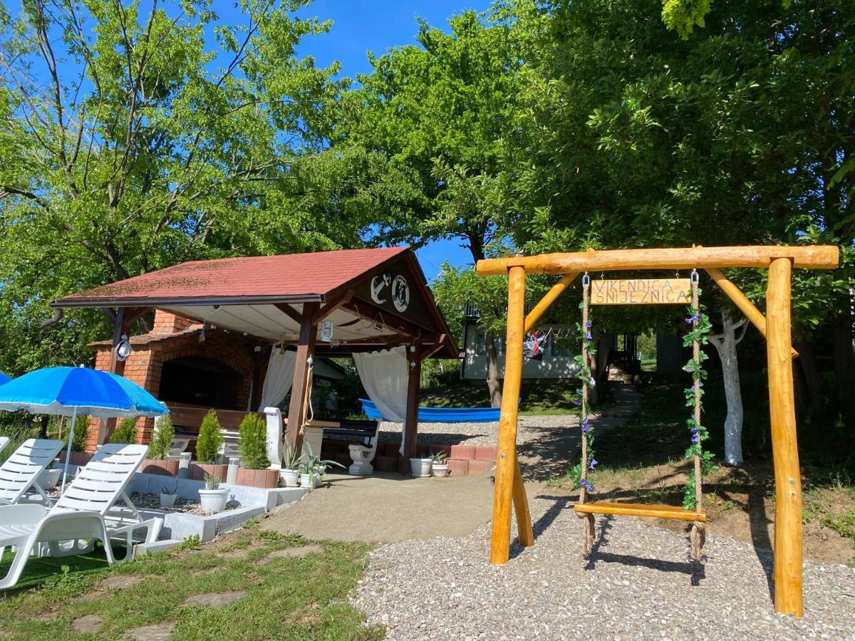 Jezero Snijeznica - Vikendica Villa Exteriör bild