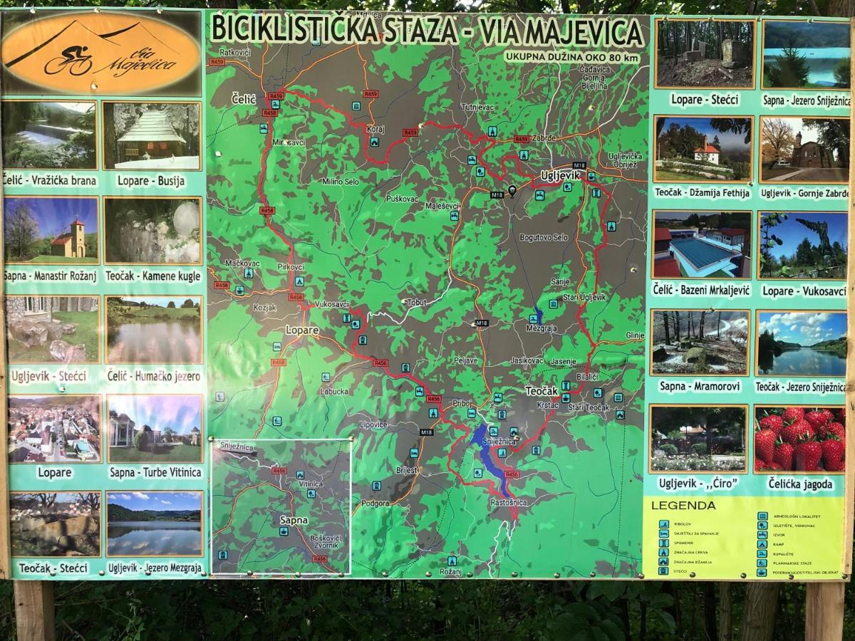 Jezero Snijeznica - Vikendica Villa Exteriör bild